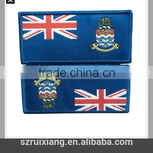 High Density Woven Base Flag Woven Patch thumbnail-1