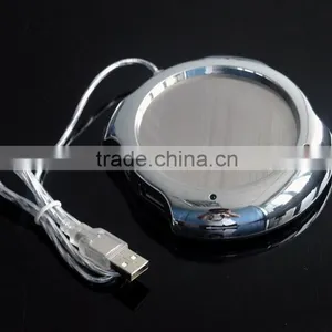 Electroplate Shiny Usb Hub Cup/mug Warmer With Usb Hub thumbnail-6