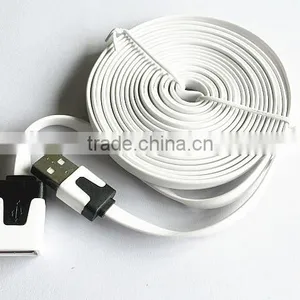 Low Price High Quality Flat Dual Color USB Extension Cable thumbnail-1