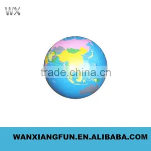 PVC Great Quality New Arrival Inflatable World Map Beach Ball thumbnail-2