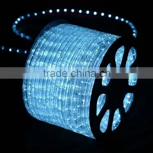 Sichuan Festalight Round Water Proof 3/8 Inch Plastic White Flat Led Rope Light Flexible Led Strip Light 220v With ce Rohs ul thumbnail-1