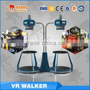 Latest Amusement VR Experience Games Equipment VR Walker VR Treadmill thumbnail-5