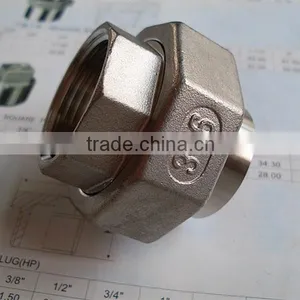 Ss316 Stainless Steel Threaded Union Fittings thumbnail-1