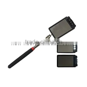 3 LED Rotary Light Square Telescopic Inspection Mirror thumbnail-1