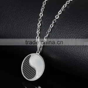 2016 New Design Fashion Jewelry Nickel Free Chinese Ancient Culture Yin Yang Pendant thumbnail-3