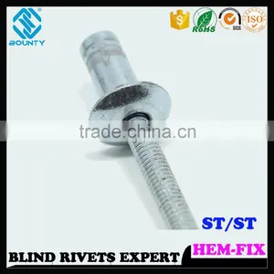 HIGH QUALITY HOT SELLING FACTORY HIGH STRENGTH HEM TYPE BLIND RIVETS FOR AUTOMOTIVE thumbnail-6