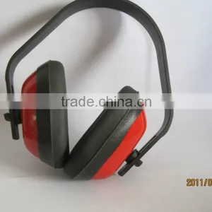 2016 Hot Selling Ear Muffs Safety Red Ear Muffs With Fashionable Design for Sales Stylish CE Headband Ear Muffs Manufacturing thumbnail-1