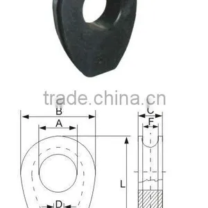 Steel Wire Rope Solid Thimble thumbnail-1