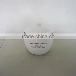 White Color Enamel Jar Set, Canister, Pot Set thumbnail-2