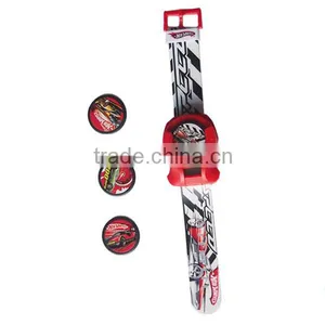 Cool Flying Disk Cartoon Toy Watch for Children thumbnail-1
