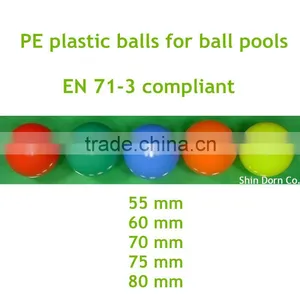 Wholesale Colored Plastic Ball Toy, Small Ball for Baby thumbnail-1