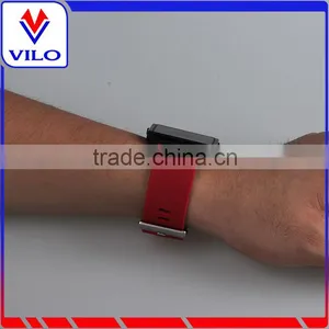 Silicone Bracelet Strap Replacement Band With Metal Frame For Fitbit Blaze Smart Watch thumbnail-6