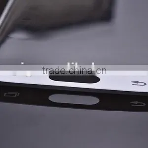 3D Curver Anti-shock Tempered Glass Screen Protector, Anti-fingerprint Full Cover Edge to Edge Glass Film for Samsung s6 Edge thumbnail-3