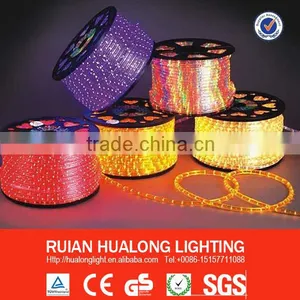 Remote Control Rice Rope Light Thin Rope Light Car Hotel Decoration Light Round 2 Wires Rope Light thumbnail-2