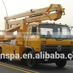 Shock Price 24M Dongfeng Hydraulic Lift Platform Truck thumbnail-1