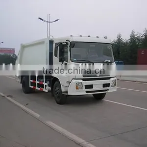 Dongfeng 4x2 11-13 CBM Compactor Garbage Truck thumbnail-1