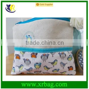 Wholesale Custom Canvas Cosmetic Bag thumbnail-1