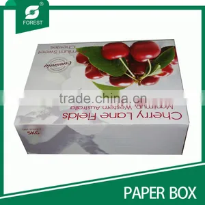 COLORED COVER AND BOTTOM CARTON BOX FOR PREMIUM SWEET CHERRIES thumbnail-3