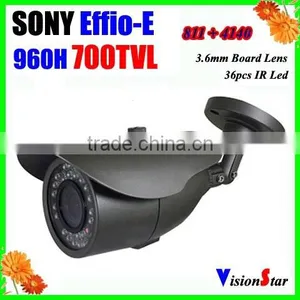 Indoor/Outdoor Security Camera Systems 700tvl Sony Effio-E 4140+811 With OSD Menu Ccd Sensor Surveillance Video Camera thumbnail-1