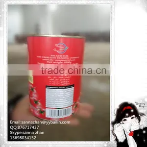 Fresh Vegetables Canned Tomato Paste Concentrated 28-30%,tomato Sauce thumbnail-1