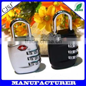 Digits Password Lock Combination Padlock Safe Padlock TSA-331 thumbnail-1