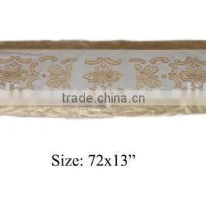 Table Runner, Dining Table Runner, Embroidered Table Runners thumbnail-1