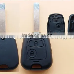 Good Quality Citroen Xsara Picasso 2 Button Remote Key Fob Case Shell Blank With 307 Blade thumbnail-1