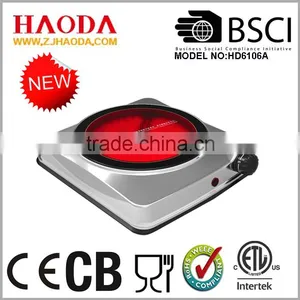 Single Ceramic Cooker Hobs and Infrared Hotplate thumbnail-1