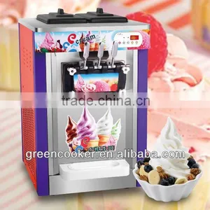 Hot Sale 3 Flavors Ice Cream Maker Freezer thumbnail-1
