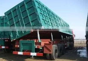 Durable Tri-axles Side Dump Semi Trailer (tipper Truck Trailer) thumbnail-1