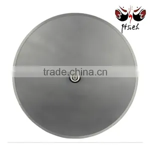 Wholesale 700C Tubular/clincher Carbon Bicycle Wheels Carbon Disc Wheels Road/TT Front Wheel, Carbon Disc Wheel for Fixed Gear thumbnail-1