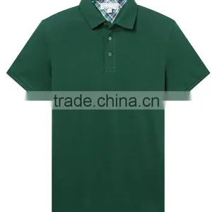 2015 Mens Pure Cotton Polo Shirts With Quick Dry and Moisture Transfer Function. thumbnail-2