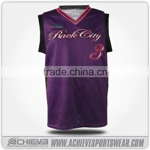 Best Quality Custom Printing Basketball Tops thumbnail-3