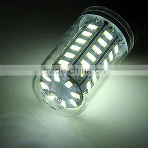 E27 12W 56x5730SMD 1200LM 6000-6500K White Light LED Corn Bulb (220-240V) thumbnail-5