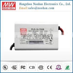Mean Well 16w 700ma Led Driver With PFC Function/16w Switching Power Supply/16w 700mA Led Driver thumbnail-1