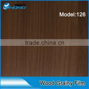 2015 Hot Selling High Quality Wood Pattern PVC Foil for Lamination for Door and Furniture thumbnail-3
