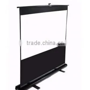 Floor Pull Up Projection Screen/Portable Floor Standing Projector Screen thumbnail-1