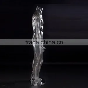 PC Male Mannequin Transparent Mannequin Hollow Out Mannequin Photography Mannequin thumbnail-4