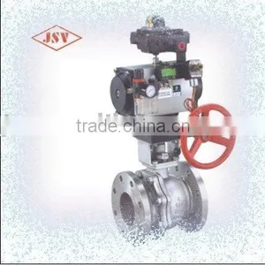 API Pneumatic Actuator Ball Valve With Handle thumbnail-1