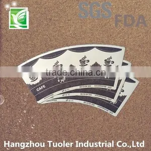 Flexographic Printed PE Coated Paper Cup Sleeve thumbnail-5