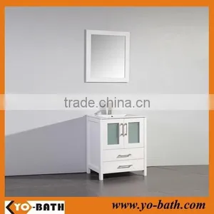 Cheap Bathroom Vanity Cheap Wooden Cabinet W061W thumbnail-1