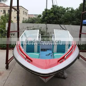 8 Persons Small Fiber Reinforced Plastic Fishing Boat for Sale Most Popular thumbnail-2