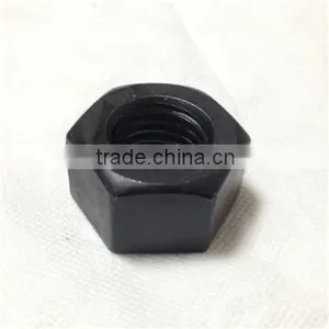 High Quality 2h Heavy Hex Nut Black Color Carbon Steel thumbnail-1