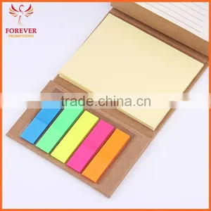 New Design Eco Paper Notebook 60 Sheets With Line 13.5*9.5cm Notebook With Sticky Note Ball Pen thumbnail-2