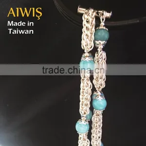 New 2016 Charm Jewel Silver 925 Couple Bracelets thumbnail-2