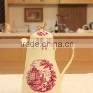 850ml Ceramic Thermos Flask Manufacturing, Thermos Travel Mug With Your Own Design thumbnail-1