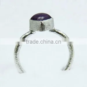 Square Shape Purple Amethyst 925 Sterling Silver Ring, Silver Jewelry Wholeseller, 925 Sterling Silver Jewelry thumbnail-6