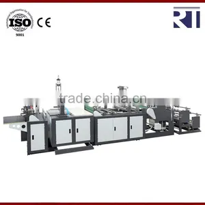 Automatic High Frequency Welding PVC Zipper Lock Bag Making Machine thumbnail-1