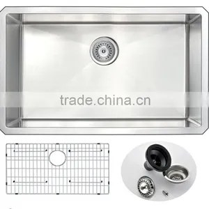 CUPC Aproval Undermount Stainless Steel Single Bowl Laundry Kitchen Sinks thumbnail-4