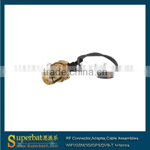 IPX / U.fl to SMA Female Pigtail, 50 Ohm ,Cable 1.13mm RF Custom Cable Assemblies thumbnail-1